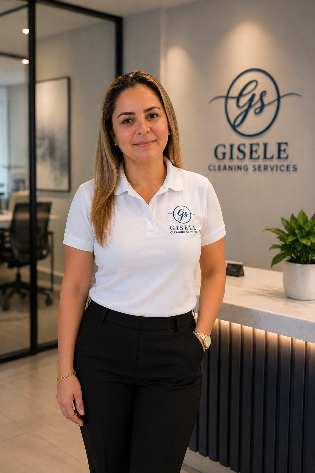Gisele, owner of Gisele Cleaning Services